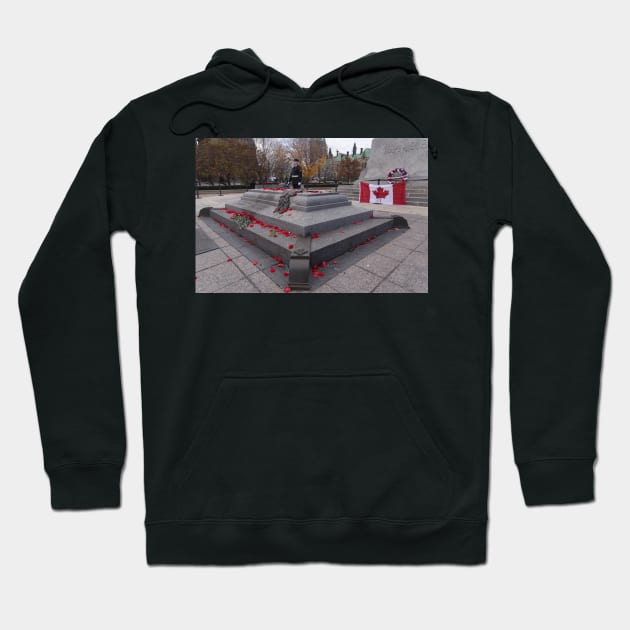 Canadian War Memorial in Ottawa, Canada Hoodie by josefpittner